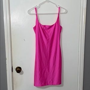 Neon Pink Windsor dress
